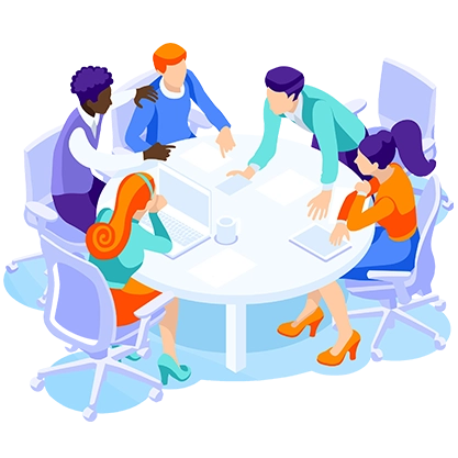 Visual Icon Colloborate